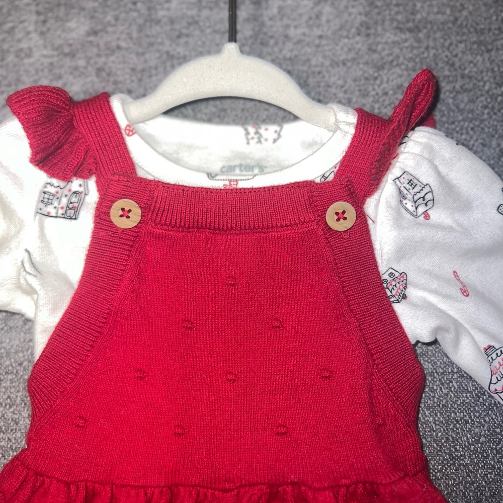 Carters 2 piece baby girl outfit